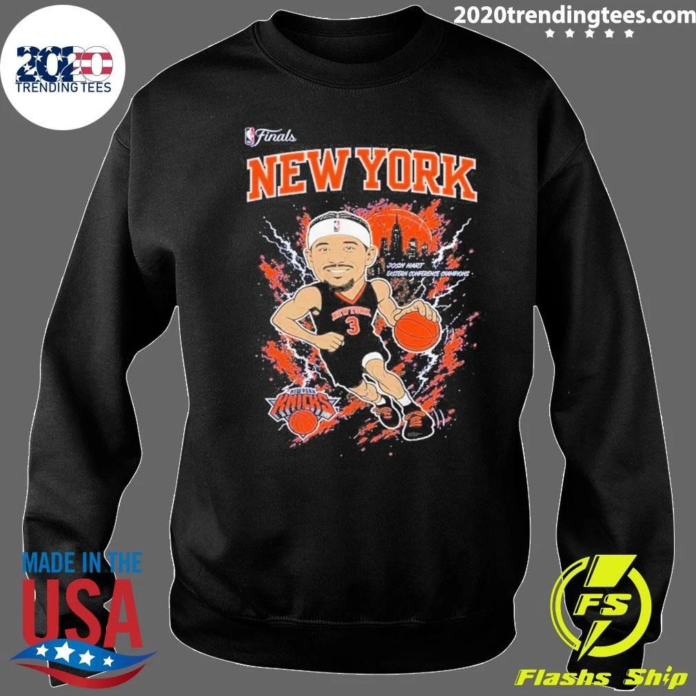 Josh Hart New York Knicks Outerstuff Youth 2026 NBA Finals Player Shirt