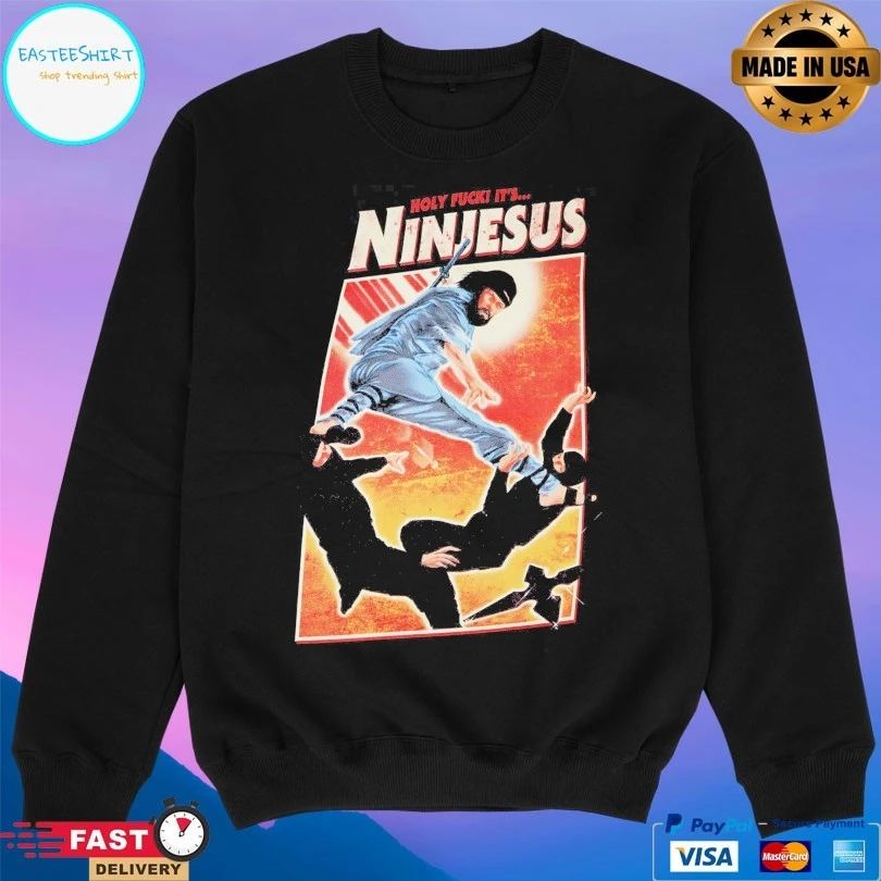 Holy Fuck It’s Ninjesus T-shirt