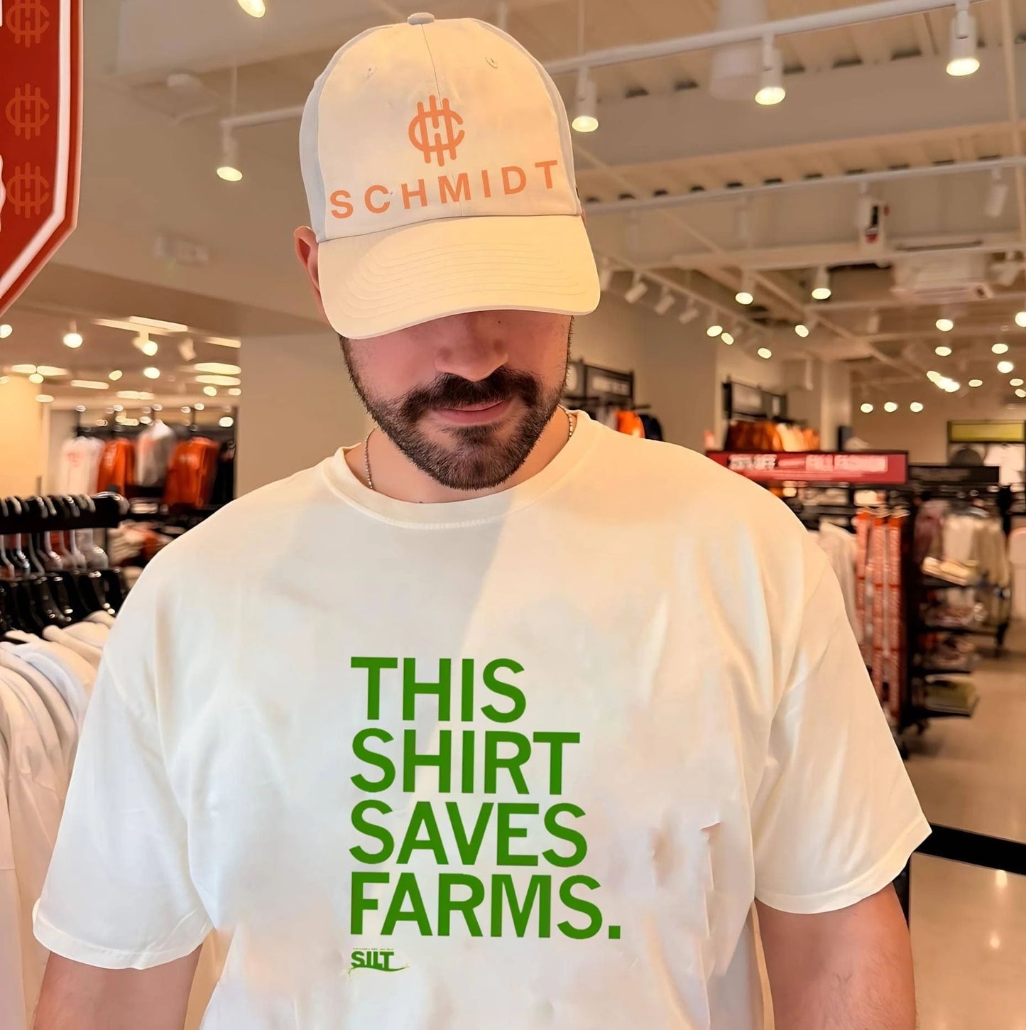 This shirt saves farms silt sustainable iowa land trust shirt
