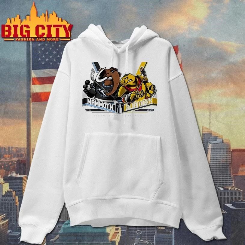 Utah Mammoth Vs Vegas Golden Knights NHL Stanley Cup Playoff 2026 Eastern Conference Quarter Final Mascot Shirt