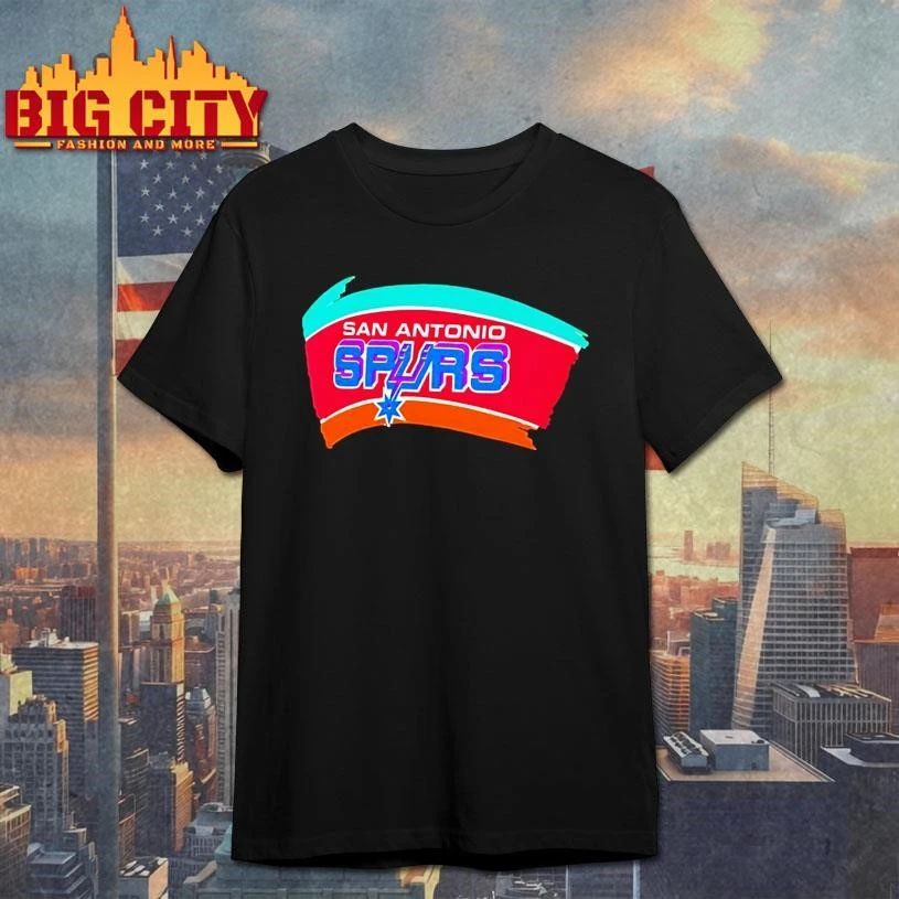 Spurs Throwback Fiesta San Antonio Spurs Basketball Nba Playoff 2026 Logo Shirt
