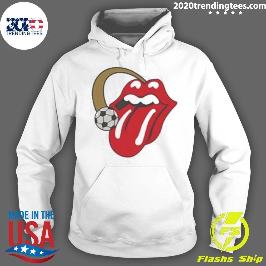 The Rolling Stones x FIFA World Cup 2026 Halo Lick Trophy Ringer Shirt