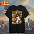 Michigan Wolverines Men’s Basketball Campus Ink 2026 National Champion #21 Morez Johnson Jr. Shirt
