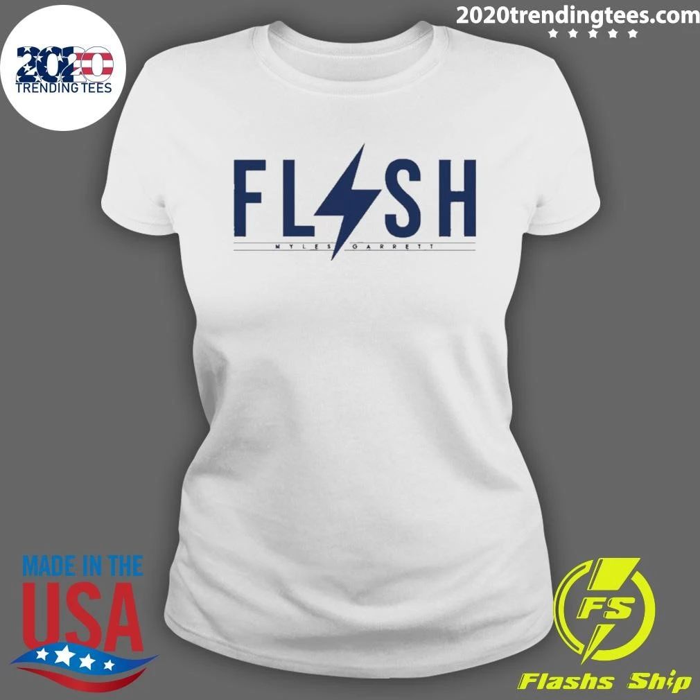 Los Angeles Rams Myles Garrett La Flash Shirt