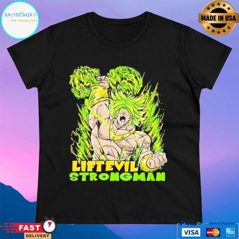Lift Evil Strong Man Dbz T-shirt