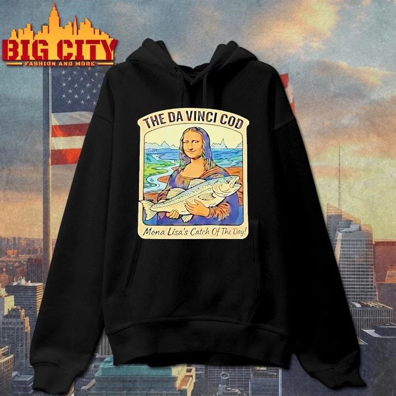 The Da Vinci Cod Mona Lisas Catch Of The Day Shirt
