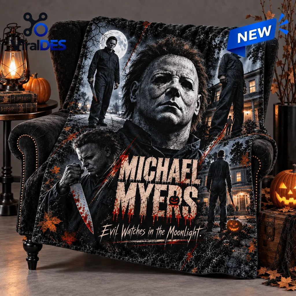 Michael Myers Horror Fleece Blanket