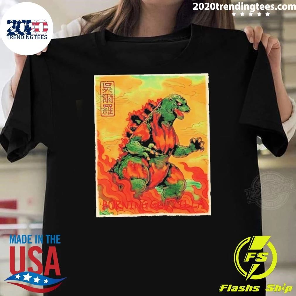 Myles Garrett Rams Godzilla Shirt