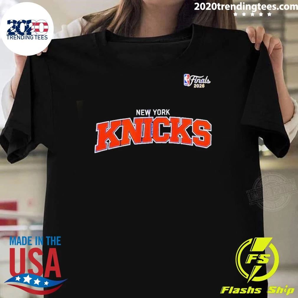 New York Knicks Basketball 2026 Nba Finals Logo Shirt