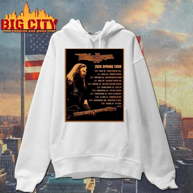 Whitey Morgan Spring 2026 Shows Vintage Shirt