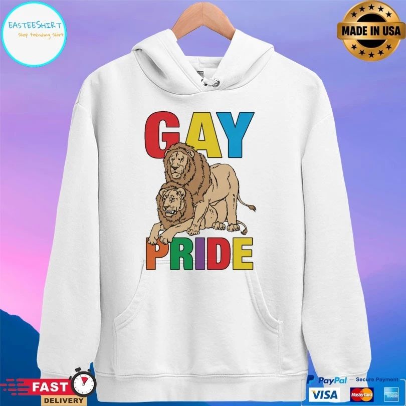 Lion Gay Pride 2026 T-shirts