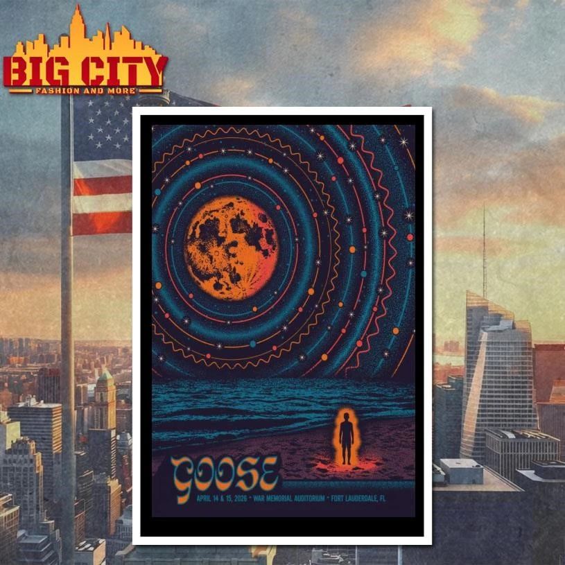 Goose Fort Lauderdale FL 4-14-4-15-2026 Poster Shirt