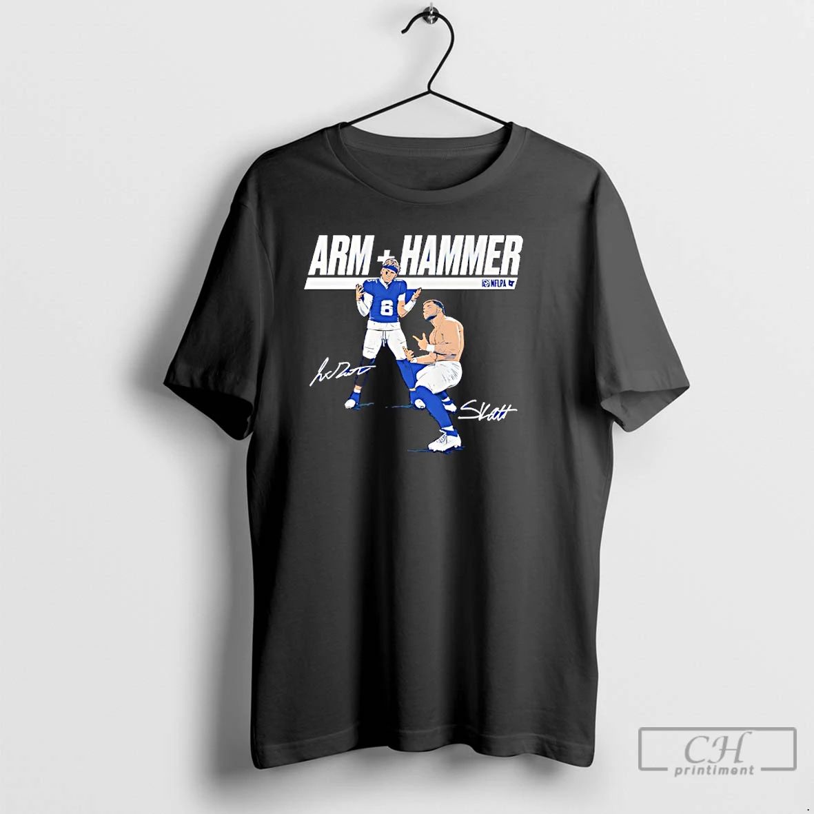 Classic Jaxson Dart Cam Skattebo Arm Hammer Signatures T Shirts