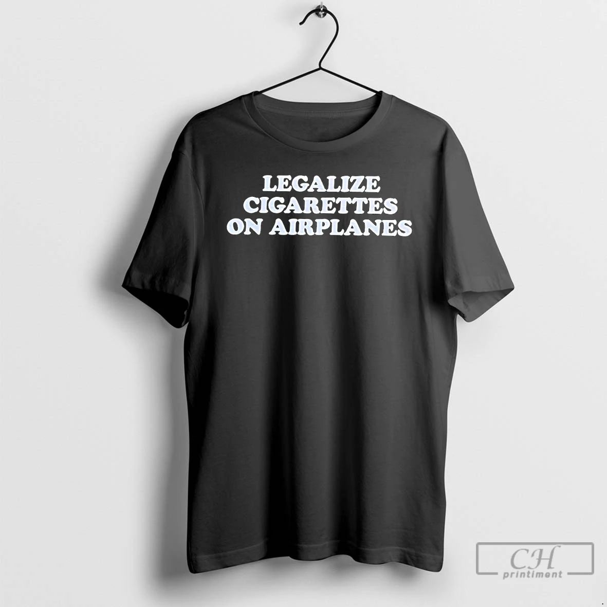 Classic Legalize Cigarettes On Airplanes T Shirts