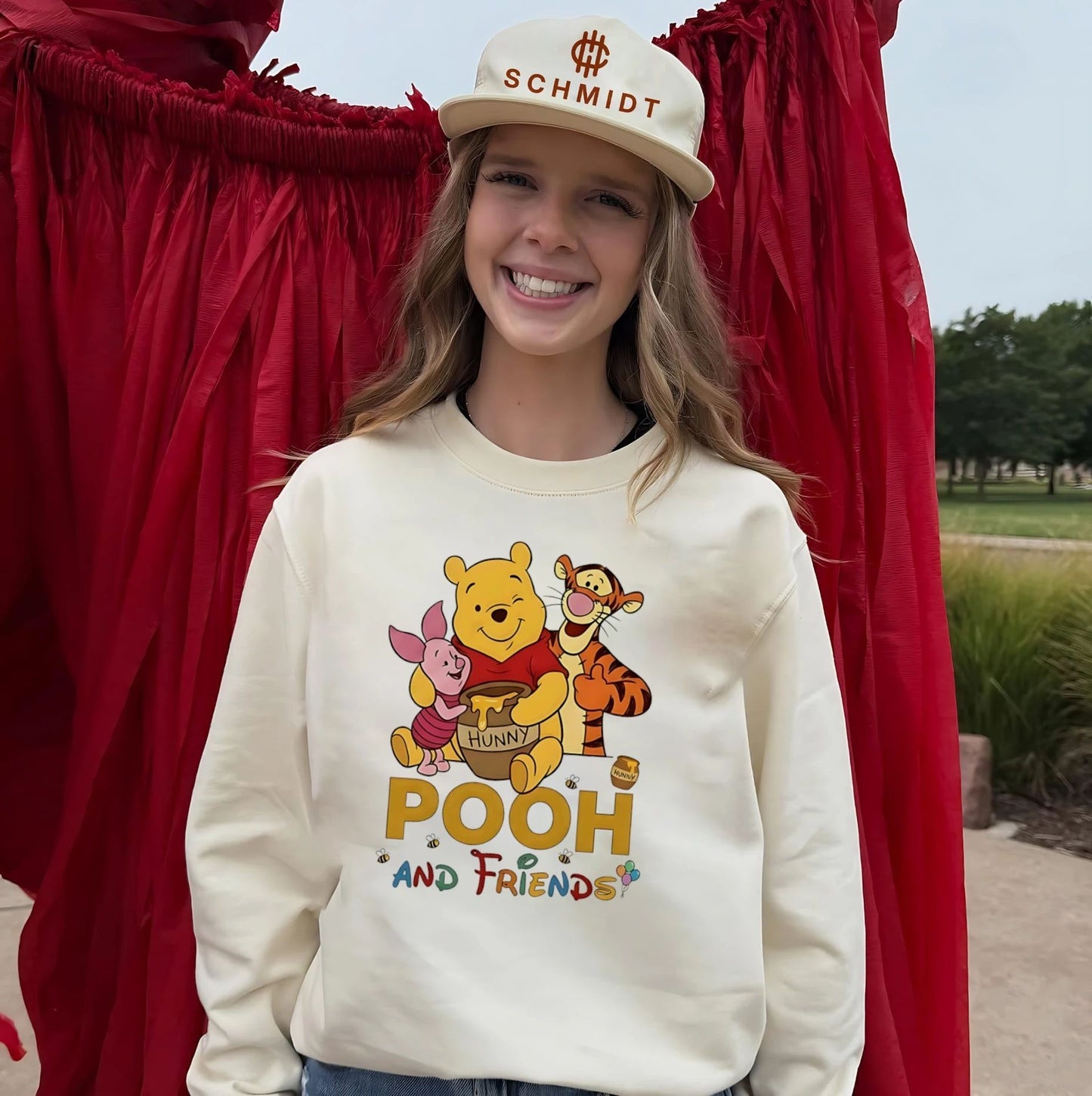 Winnie the Pooh Piglet and Tigger Hunny Pot shirt