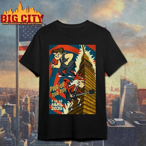AC DC 04.07.2026 Estadio GNP Seguros Mexico City, Mexico Poster Shirt