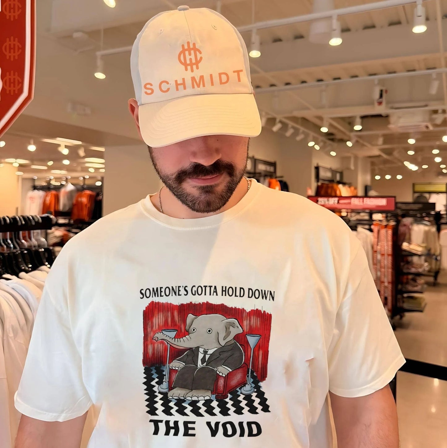 Someone’s Gotta Hold Down the Void Twin Peaks Elephant shirt