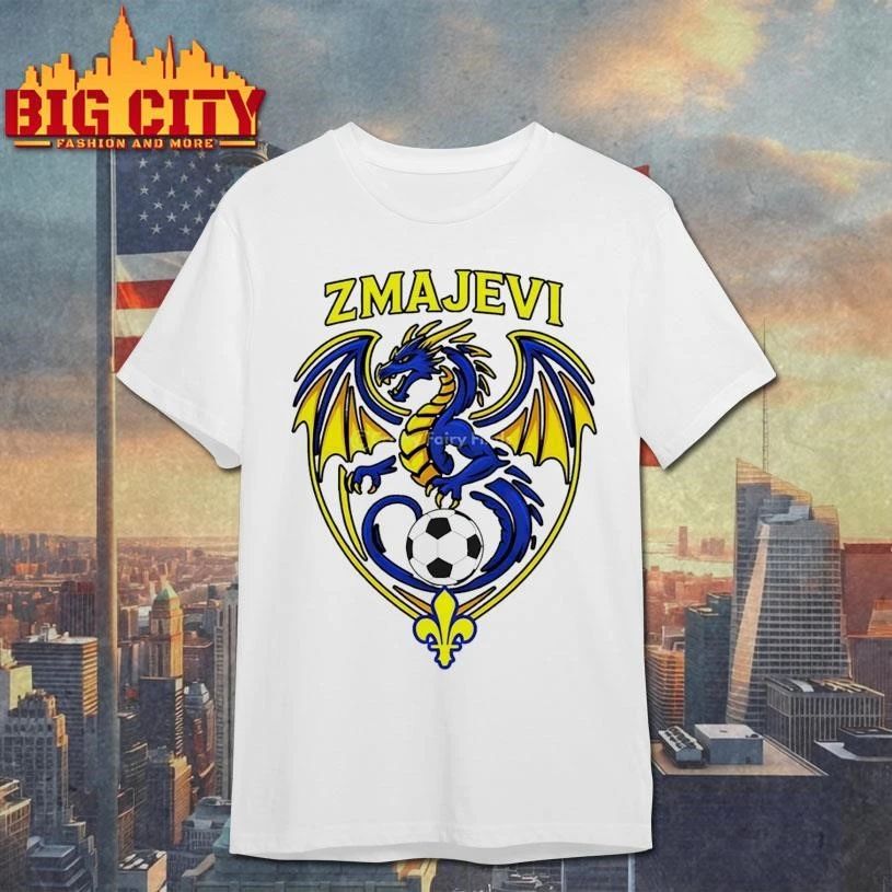 Zmajevi Bosnian Soccer Bosanski Zmajevi Game Day World Cup 2026 Mascot Shirt