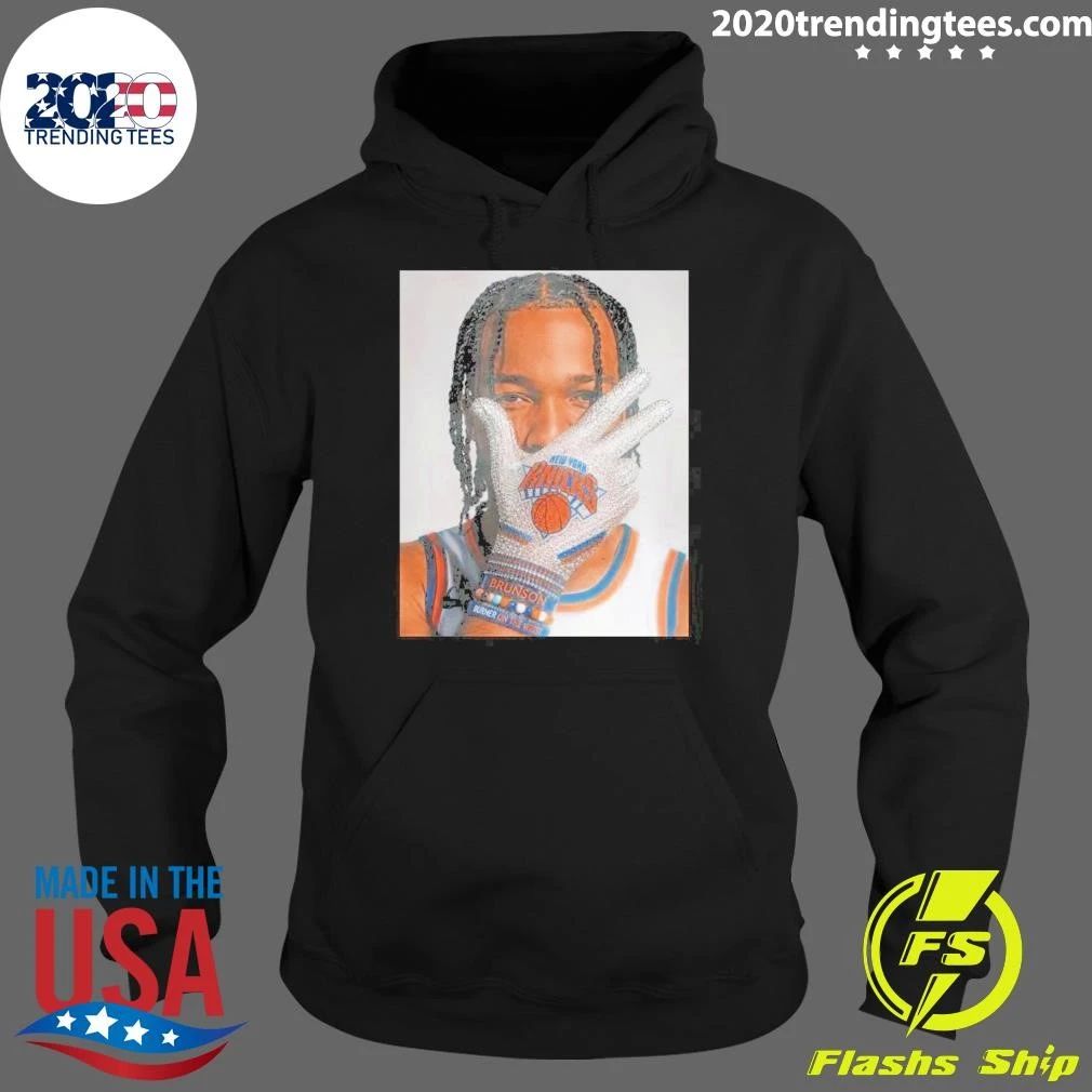 Jalen Brunson 3 Point Iceman Drake New York Knicks Finals NBA 2026 Shirt