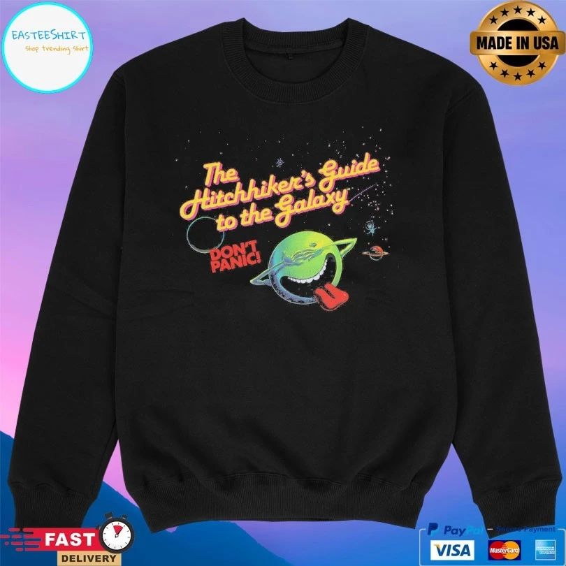 The Hitchhiker’s Guide To The Galaxy Don’t Panic T-shirt