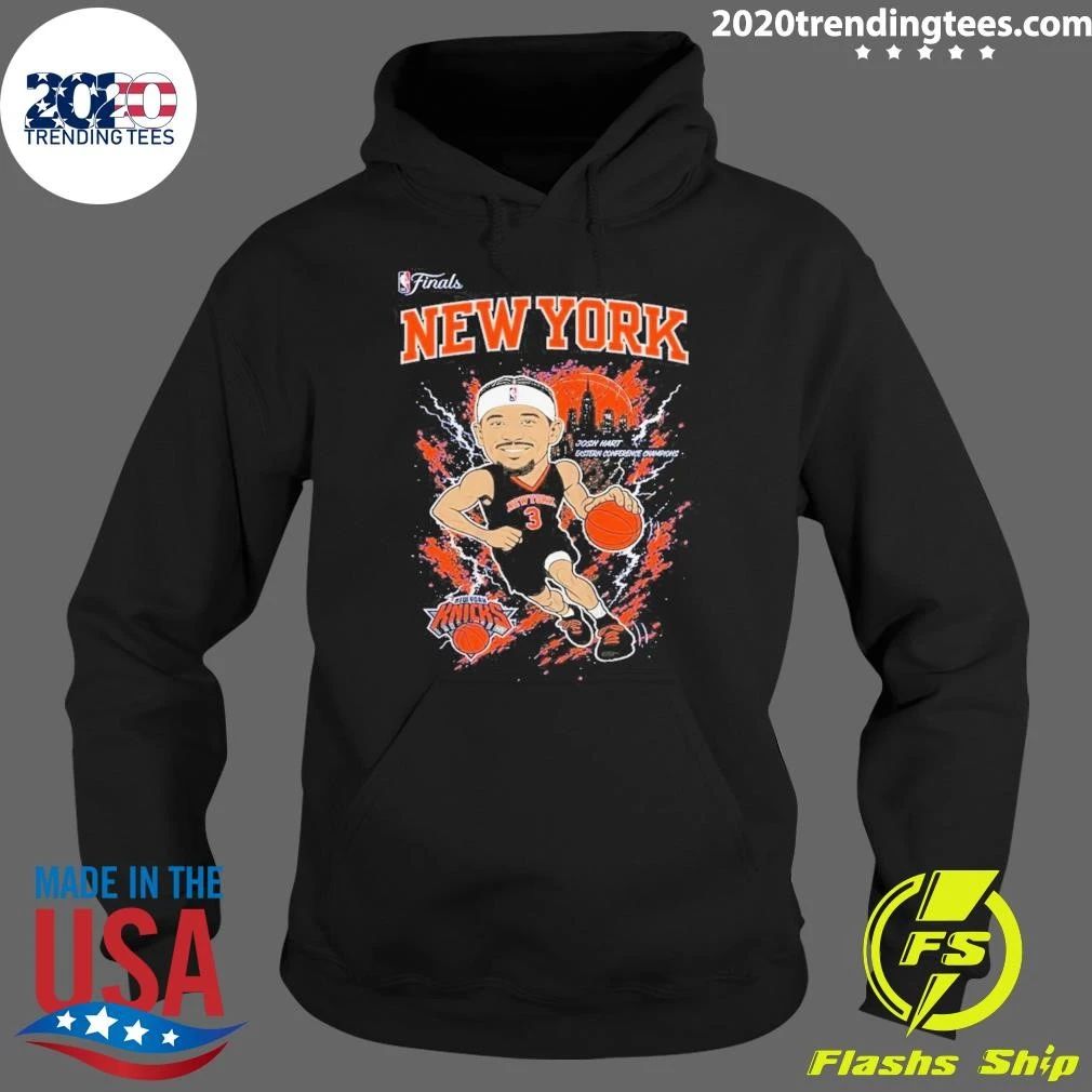 Josh Hart New York Knicks Outerstuff Youth 2026 NBA Finals Player Shirt