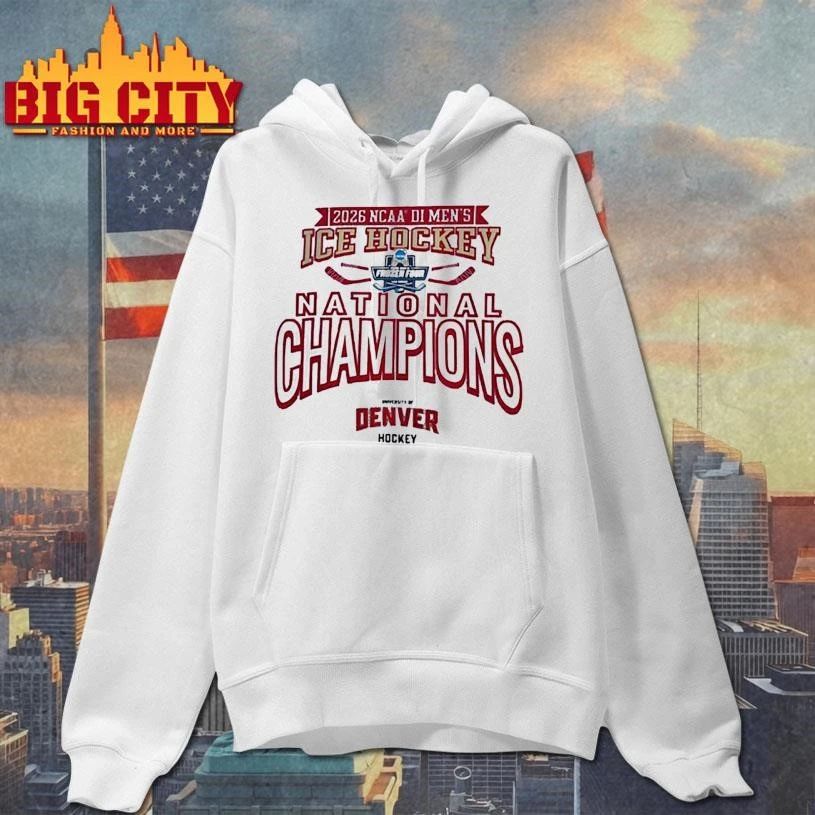 Denver Pioneers NCAA Frozen Four Men’s Ice Hockey National Champions 2026 Shirt