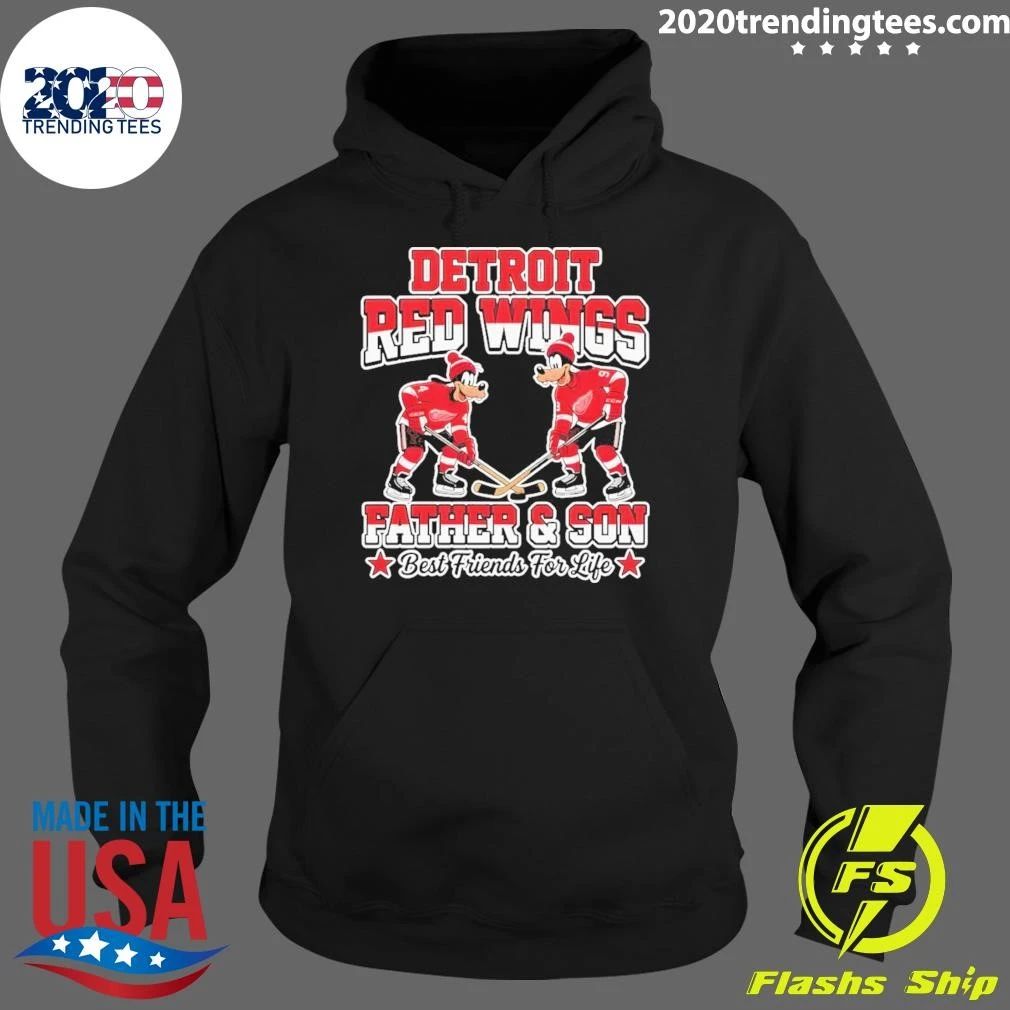 Detroit Red Wings Father And Son Best Friends For Life Shirt