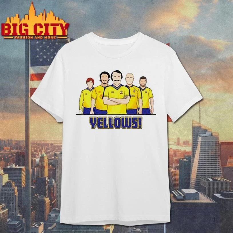 Saintsfc yellow graphic shirt