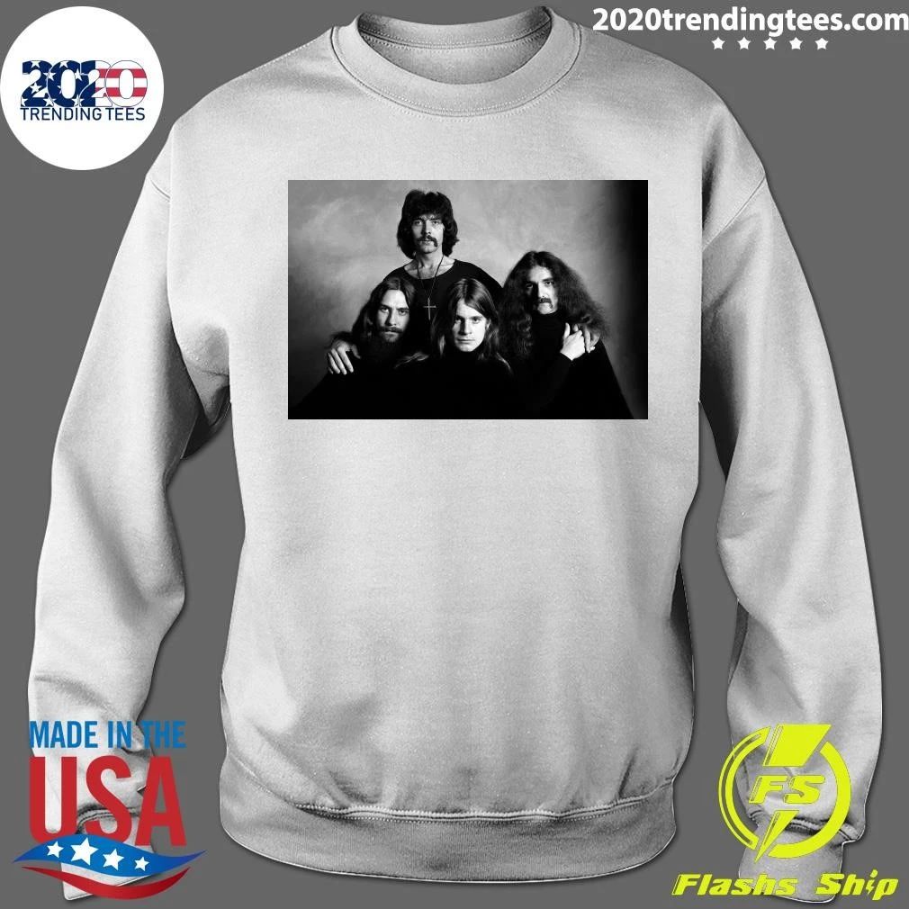 Bill Ward, Tony Iommi, Ozzy Osbourne and Geezer Black Sabbath Guitar Vintage Shirt