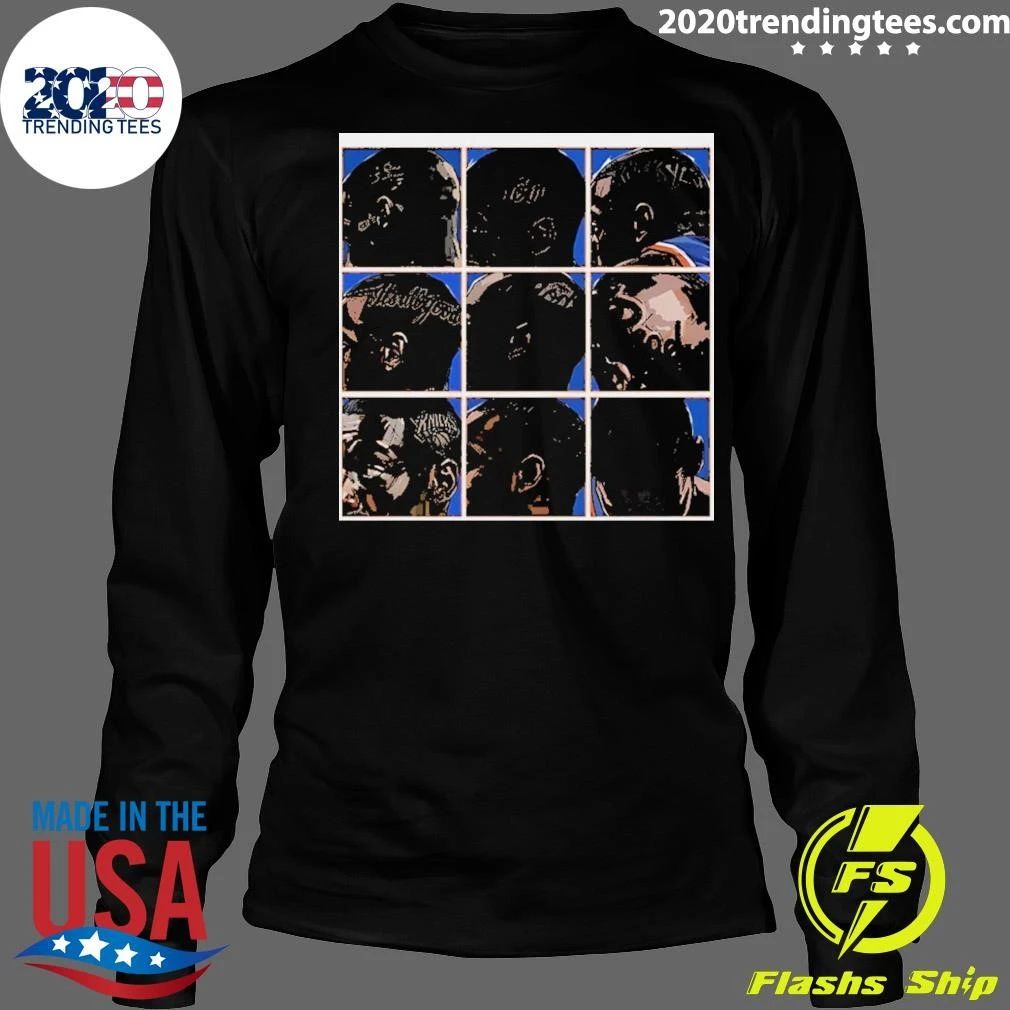 New York Knicks Cut Tattoo Head Shirt