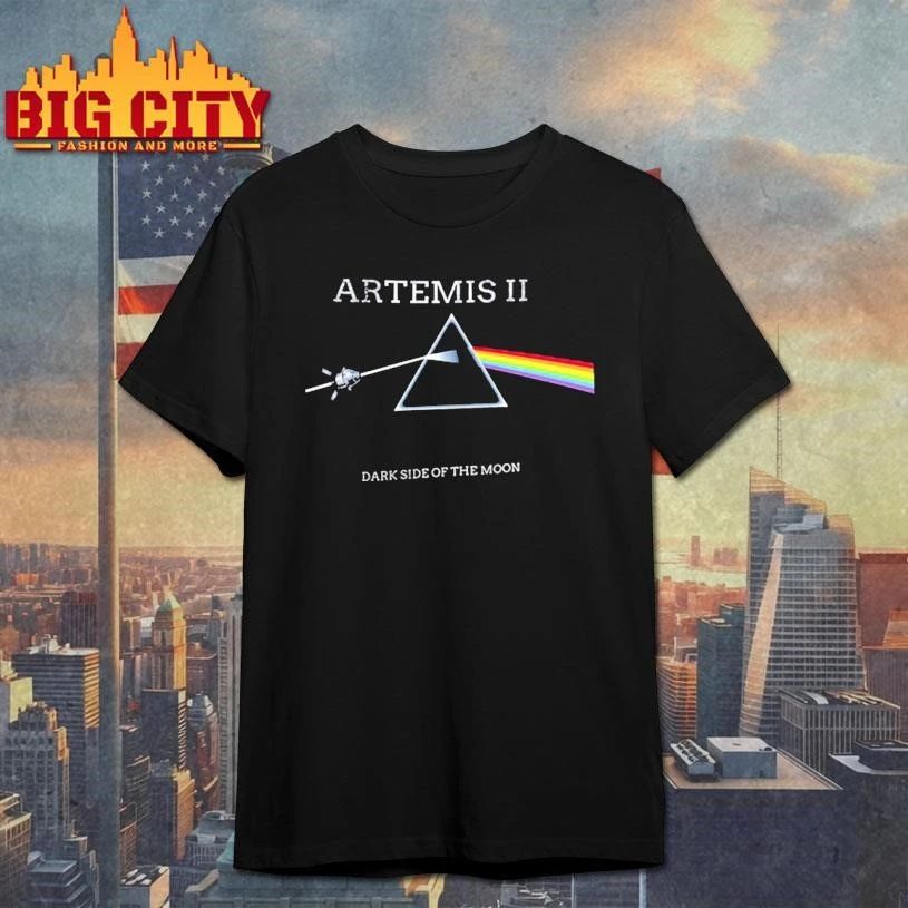 Artemis II Dark Side of the Moon Space Mission 2026 Shirt