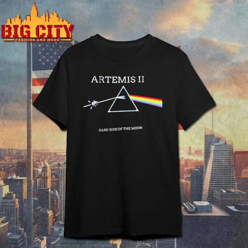 Artemis II Dark Side of the Moon Space Mission 2026 Shirt
