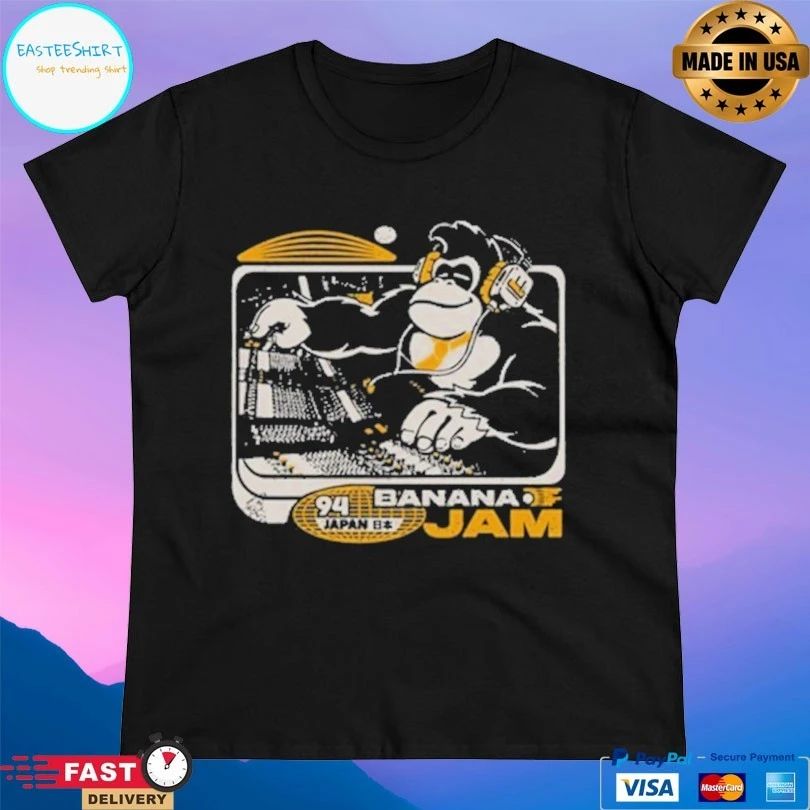 Wario64 Donkey Kong Banana Jam T-shirts