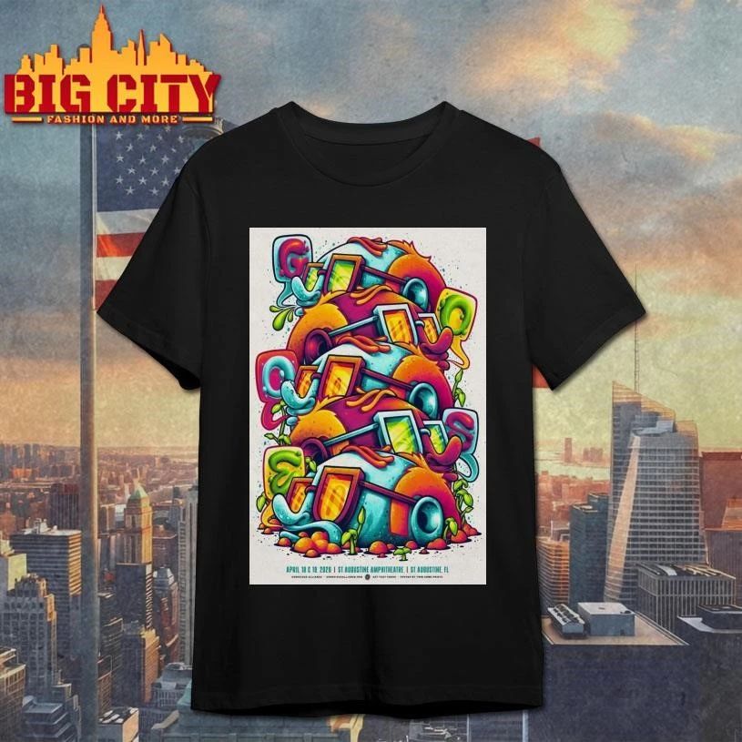 Goose Apr 18-19, 2026 Saint Augustine, FL Tour Poster Shirt
