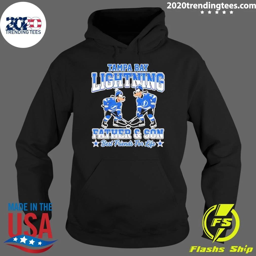 Tampa Bay Lightning Father And Son Best Friends For Life Shirt