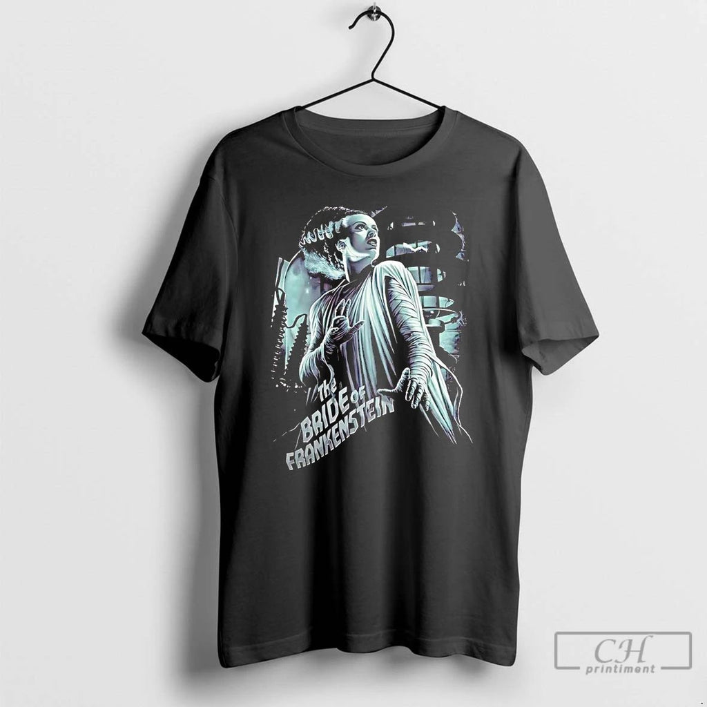 Classic The Bride Of Frankenstein Halloween T Shirts