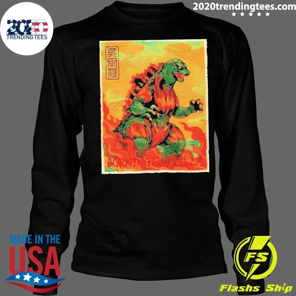 Myles Garrett Rams Godzilla Shirt