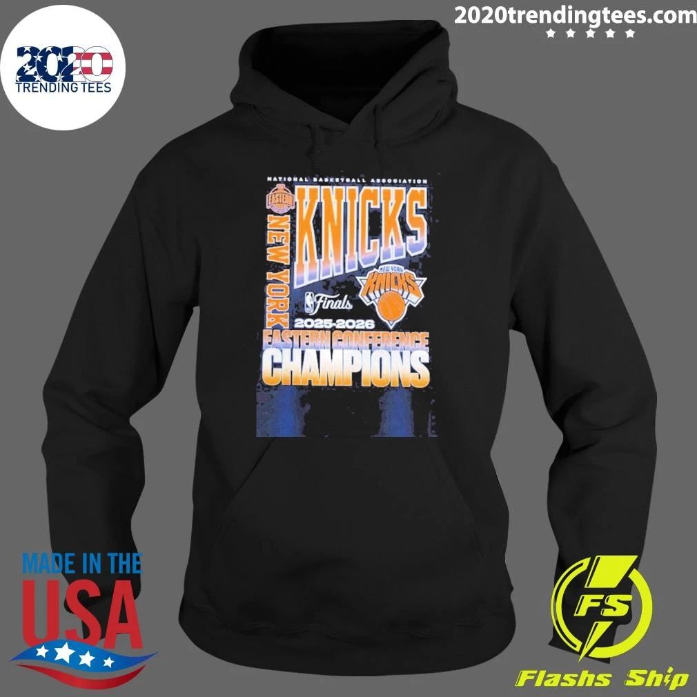 New York Knicks 2025-2026 Nba Finals Eastern Conference Champions Shirt