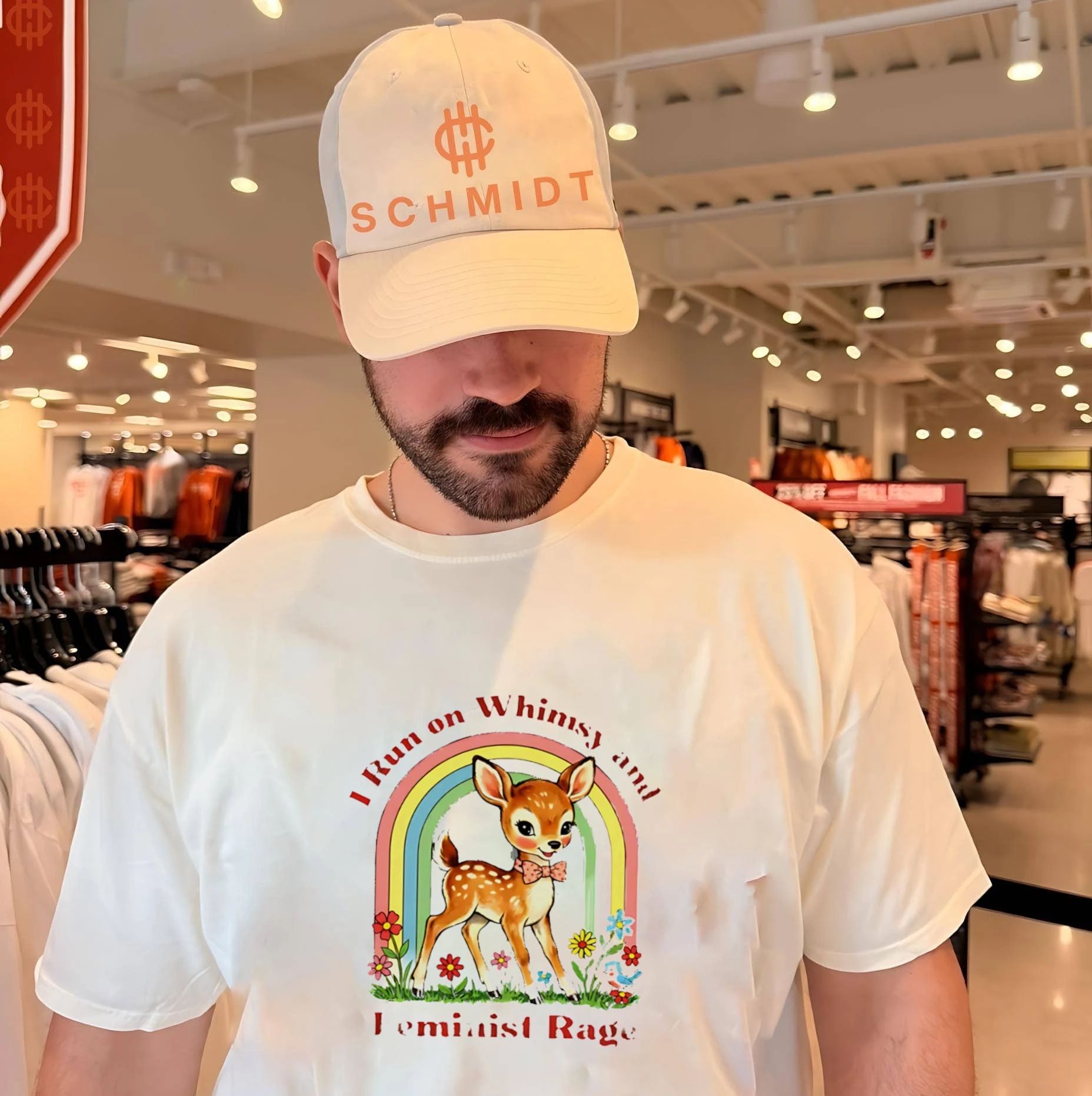 I Run on Whimsy and Feminist Rage whimsical shirt