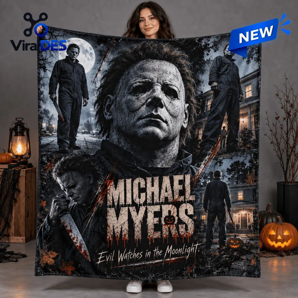 Michael Myers Horror Fleece Blanket