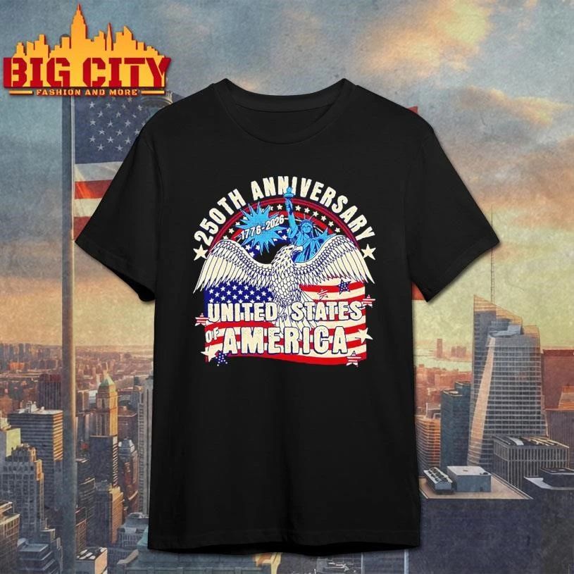 250th Anniversary USA Flag Patriotic 4th July Shirt
