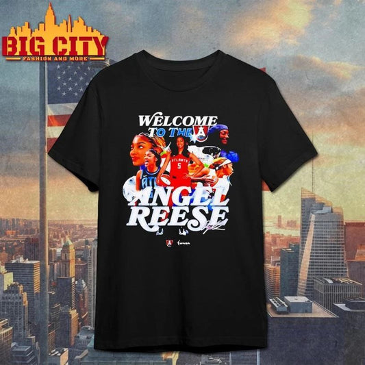 Angel Reese Welcome To The Atlanta Dream WNBA graphic Shirt