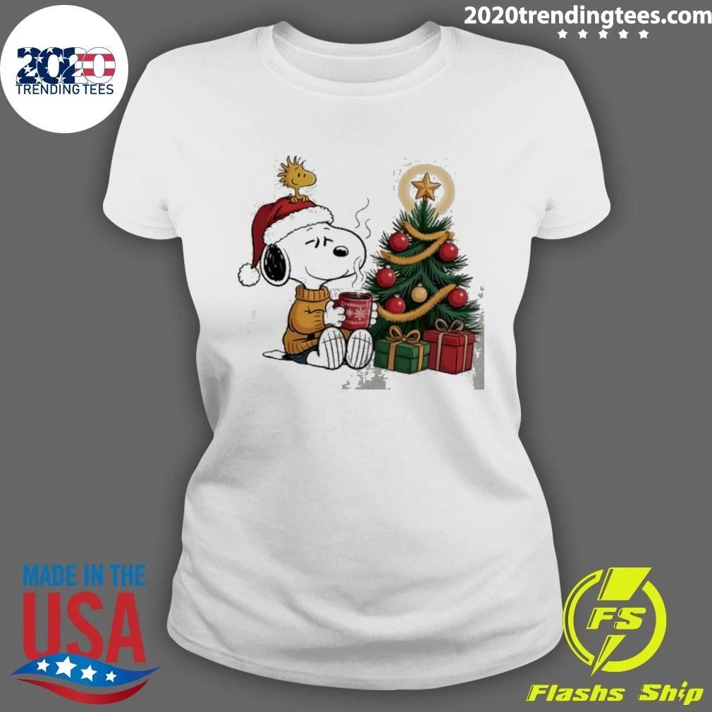 Snoopy And Woodstock Christmas Ugly Shirt