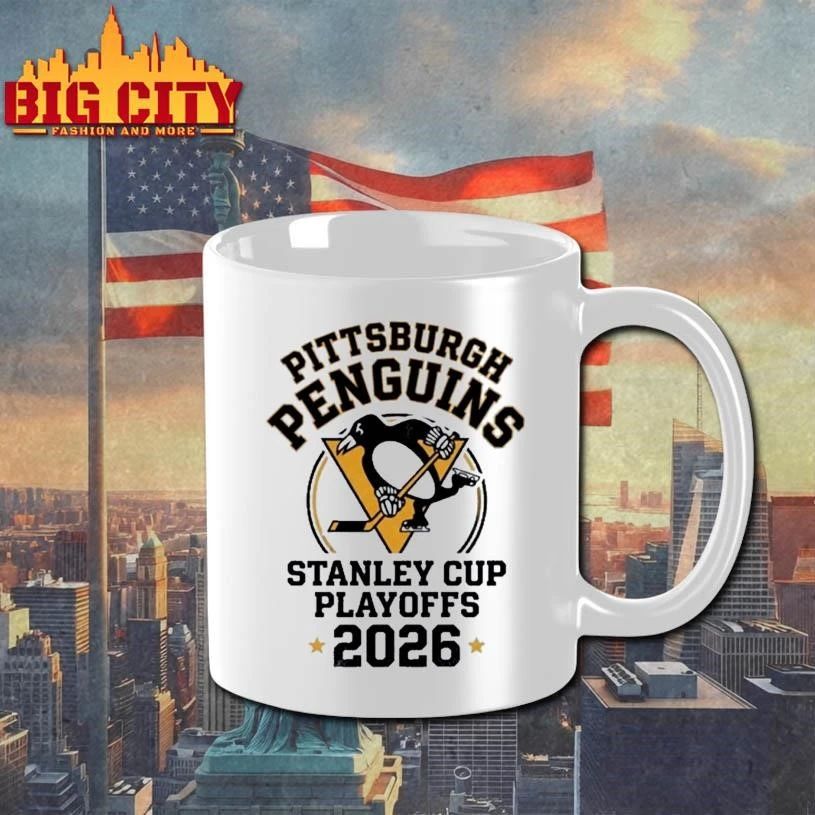 Pittsburgh Penguins stanley cup playoffs 2026 Logo Graphic Shirt
