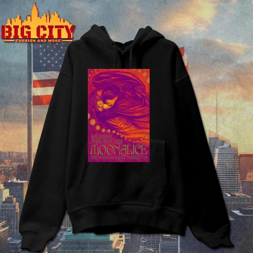 Moonalice April 18 2026 In Auburn CA Poster Shirt