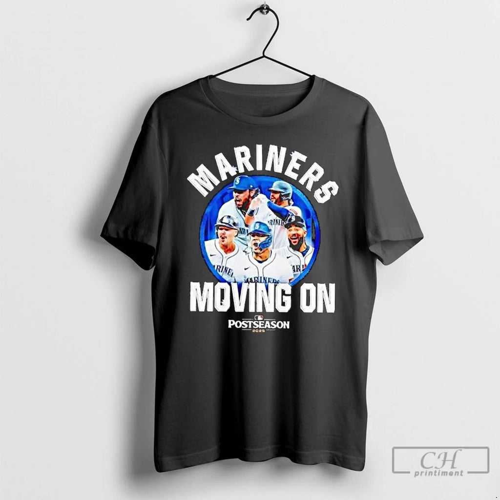 Classic Seattle Mariners Moving On 2025 Postseason Long Sleve T Shirts