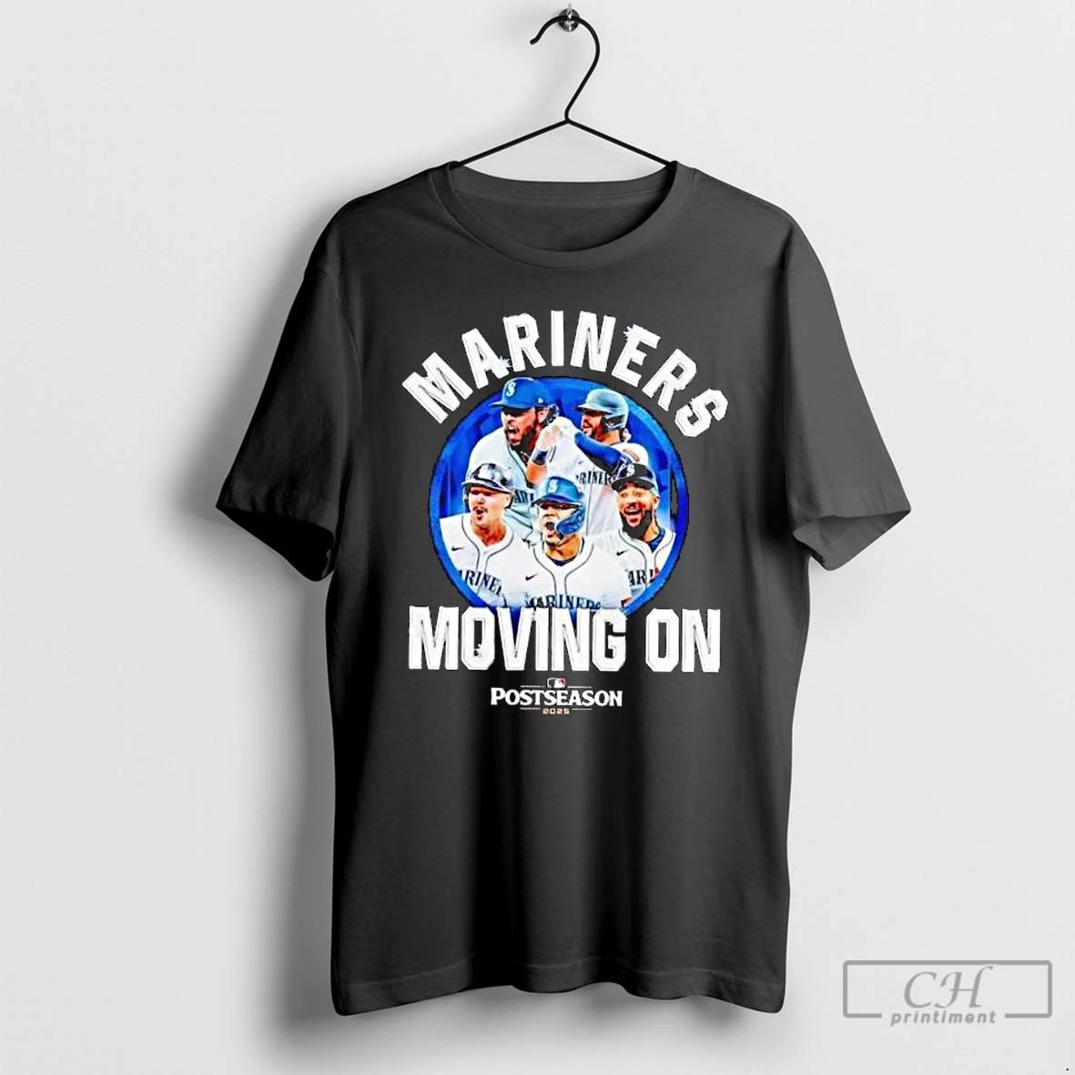Classic Seattle Mariners Moving On 2025 Postseason Long Sleve T Shirts