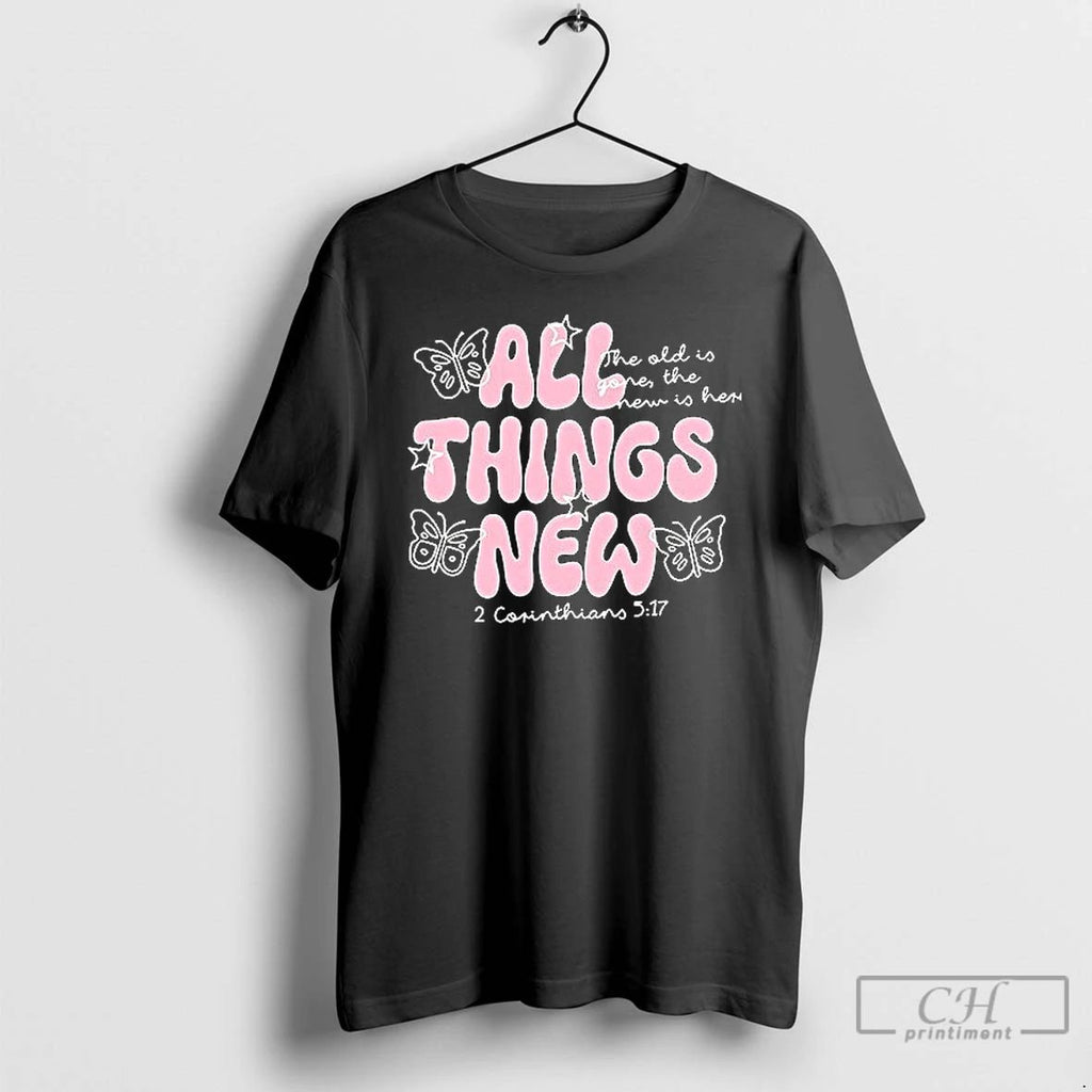 Classic All Thing New The Old Is Gone The New Is Here Ceramic Ceramic And