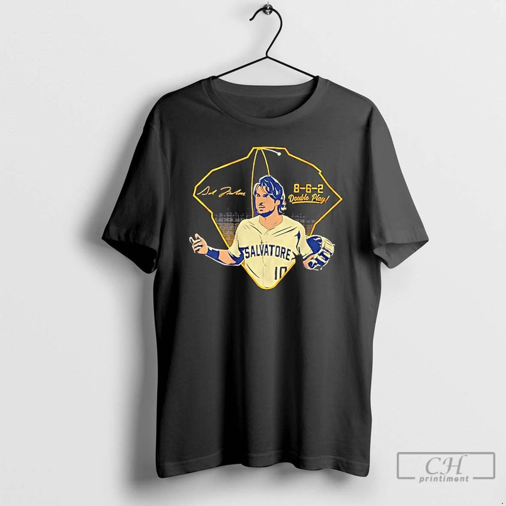 Classic Milwaukee Brewers Sal Frelick 8 6 2 Double Play Signature T Shirts