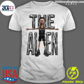 Alien Victor Wembanyama San Antonio Spurs Basketball Wilson Vintage Shirt